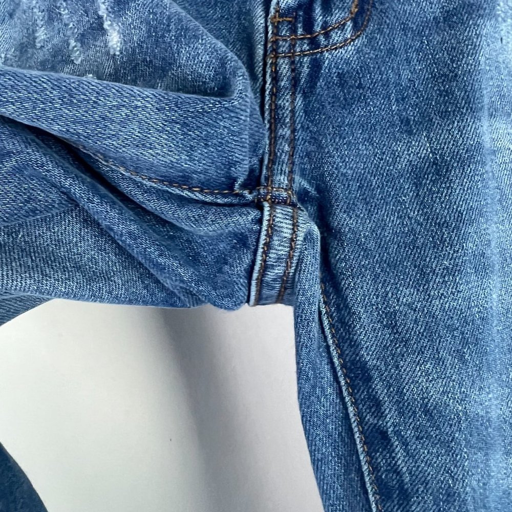 One Teaspoon Freebird Jeans Low Waist Rigid Skinny Leg Size 25 US Size 2 T2341 - Picture 4 of 15